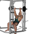 Bench Press - Smith Machine Incline Reverse